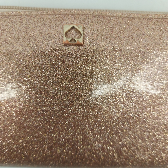 Kate spade glitter pink wallet - Picture 3 of 15